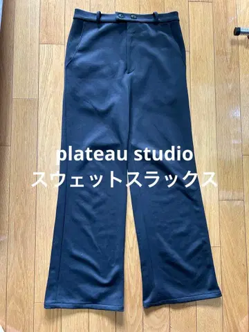 plateau studio 플라토 스튜디오 슬랙스 맨투맨