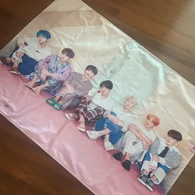 방탄소년단 한정판 담요