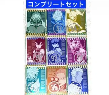 괴수 8호전 해방전력 엽서 컬렉션 전 9종 컴플리트 세트