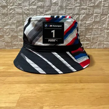 새상품급 BMW 모터스 푸마 콜라보 햇 컬러풀