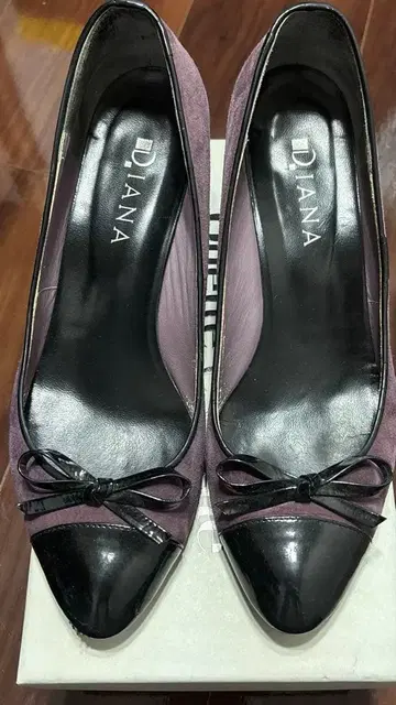 다이애나 여성용 펌프스 퍼플 25cm