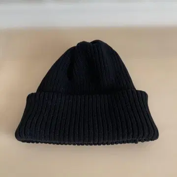 CA4LA 블랙 니트 모자 프리 사이즈