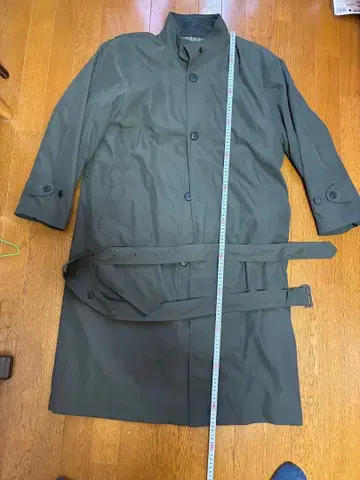 온워드! FLYING CROSS 이너 포함 카키 롱 코트 사이즈 M