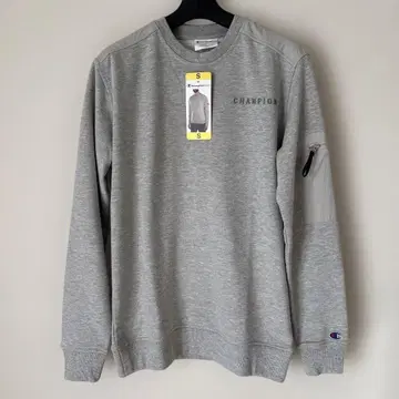 CHAMPION 그레이 맨투맨 트레이닝복 S 사이즈