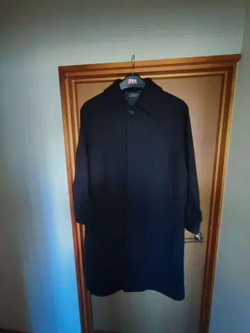 CLEL 테크 멜톤 루즈 스텐카라 코트 차콜 그레이