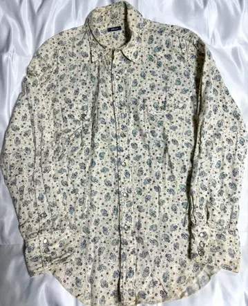 45rpm 페이즐리 코튼 라이트 웨스턴 셔츠 3 L 긴팔 셔츠