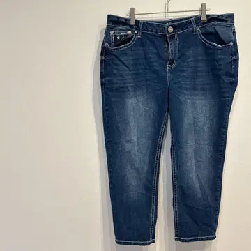 새상품급 New Directions 크롭 데님 18W