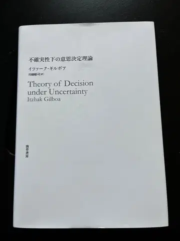 불확실성 하의 의사결정 이론