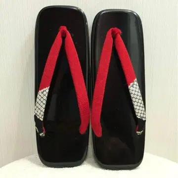 미사용 와지마누리 일본 나막신 신발