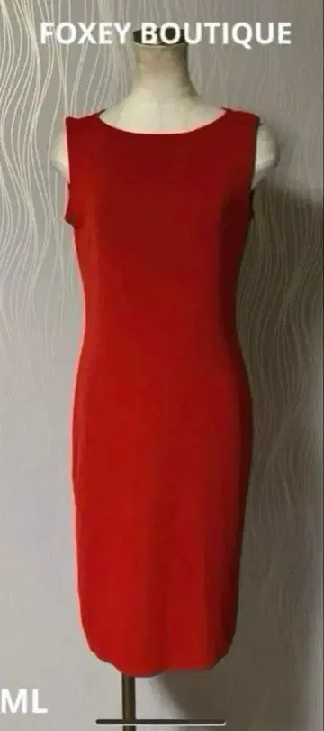 FOXEY BOUTIQUE 폭시 부티크 레드 원피스