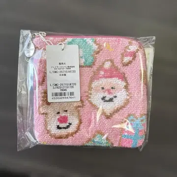 페일러 크리스마스 쿠키 스퀘어 파우치 L자 파우치