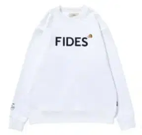 FIDES CLUB HAUS 맨투맨 화이트