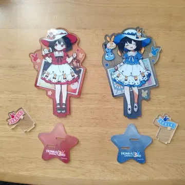 붕괴 3rd 제레제레 아크릴 스탠드 홈랜드 제레 화이트, 블랙