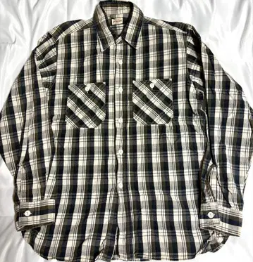 슈가케인 동양 엔터프라이즈 체크 워크 셔츠 표기 S (실질 M)