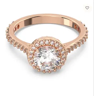 Swarovski 로즈 골드링