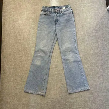 Levi's 517 99년산 미국산 플레어 데님 구제 의류 W28