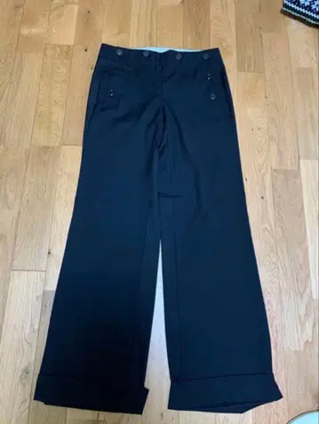 빈티지 밀리터리 플레어 슬랙스