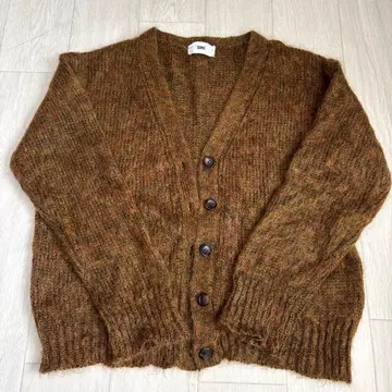 nowos 모헤어 니트 가디건