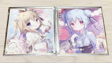 시라타마 시라타마코 온리샵 미니 색지 2종 세트 아키조라 마이 모모카