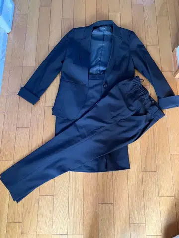 SUCRE 블랙 스커트 수트 셋업 36