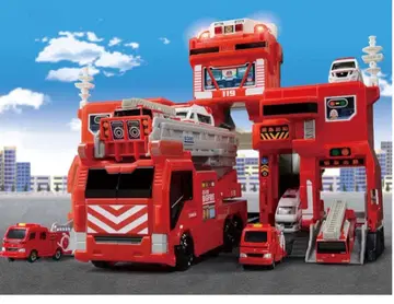 토미카 변형 출동! 빅 파이어 & 커맨드 스테이션
