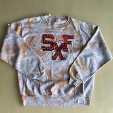 Russell Corporation 타이 다이 패턴 맨투맨 L