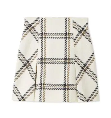 SNIDEL Sustainable 로빙 체크 미니 스커트