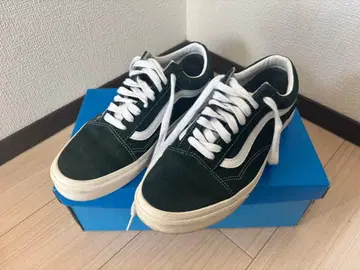 Vans 다크 그린 스니커즈 27cm