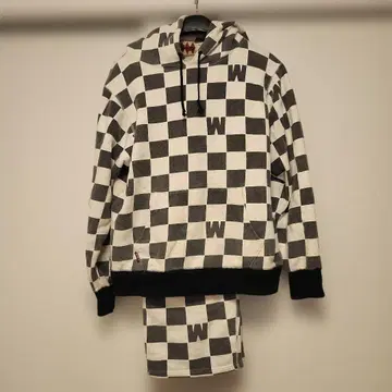 Weirdo 체크 무늬 셋업 M 사이즈