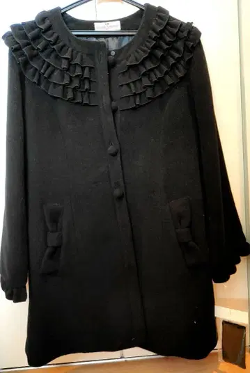 GALLERY VISCONTI 코트 블랙 M 사이즈