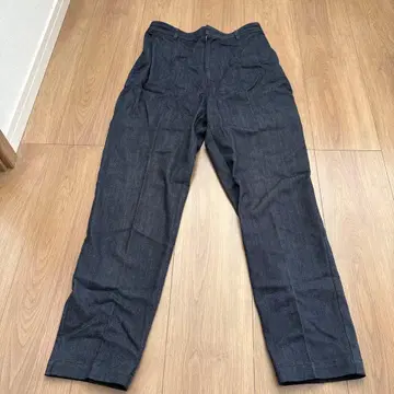 yori 데님 팬츠 블랙 사이즈 38