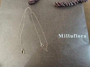 미르플로라 10k 핑크 골드 다이아 디자인 목걸이