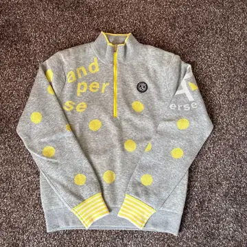 and per se 하프 지퍼 스웨터