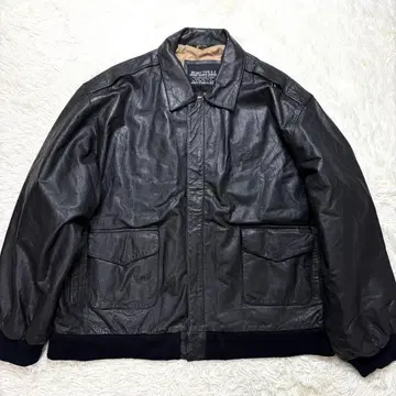 [레어] U.S. ARMY AIR FORTH A-2 가죽 자켓 4XL