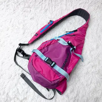 [ 레어종 ] Patagonia 파타고니아 슬링백 핑크 Y2K