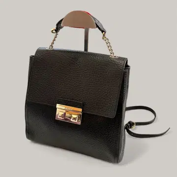 새상품급 FURLA 주름 가죽 미니 백팩 백팩