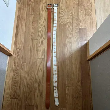 화이트, 브라운 벨트 2개 세트