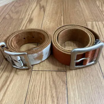 화이트, 브라운 벨트 2개 세트