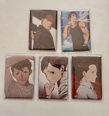 조커 게임 스퀘어 캔뱃지 5종 세트