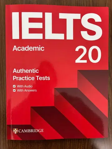 IELTS 20 Academic 어학 참고서