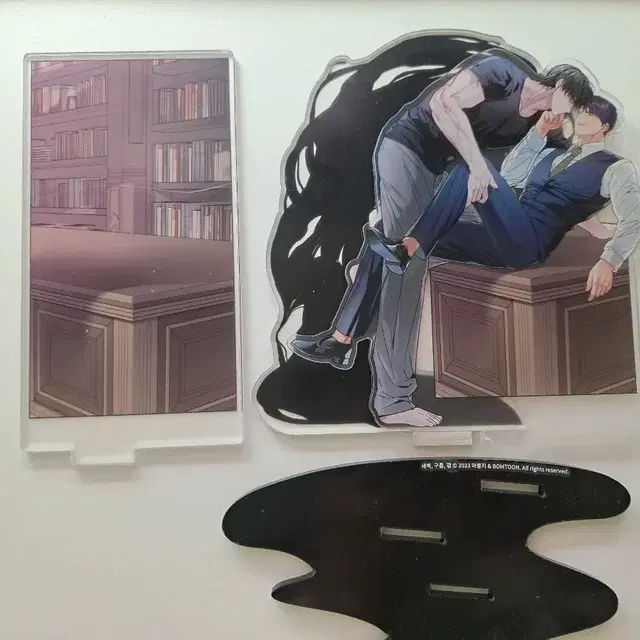 새벽구름강 새구강 아크릴 스탠드