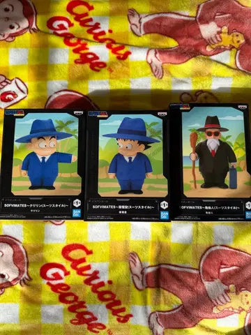 드래곤볼 피규어 SOFVIMATES 손오공 크리링 무천도사