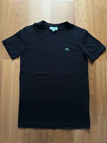 LACOSTE 블랙 T셔츠