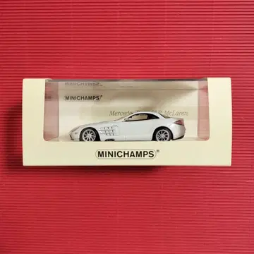 미니챔프스 1/43 [ 메르세데스 SLR 맥라렌 / 화이트 2004 ]