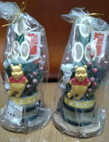 미개봉 디즈니 곰돌이 푸 카도마츠 2개 세트 미사용