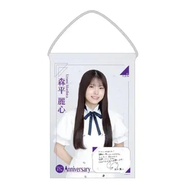 노기자카46 모리히라 레이신 생탄 기념 태피스트리