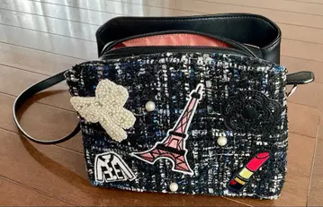 클레이사스 숄더백 트위드 소재