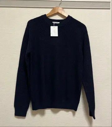 미사용 새상품 UNITED ARROWS 네이비 니트 스웨터 M