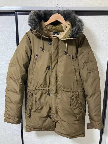 조던 브랜드 다운 코트 브라운 XS