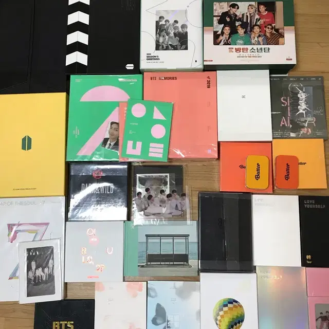 방탄소년단 앨범 DVD 모음 일괄